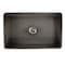 Nantucket Sinks 30-Inch Farmhouse Fireclay Sink with Concrete Finish FCFS3020S-Concrete - alternate 4